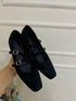 Women Double Buckle Straps Mary Jane Shoes